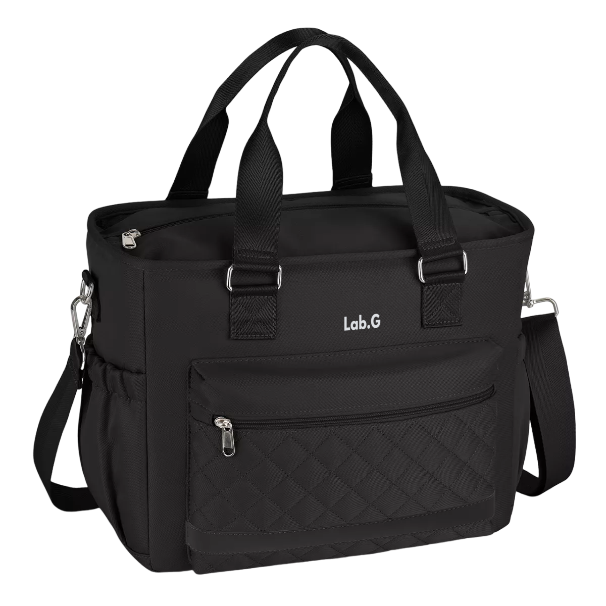 Lonchera Bolsa Termica Lab.g Gran Capacidad Portátil Fiambrera 16l Negra