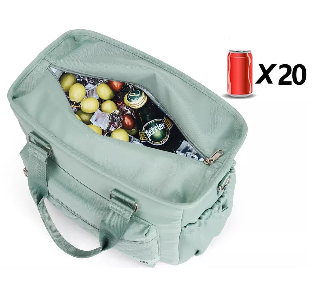 Foto 4 | Lonchera Bolsa Termica Gran Capacidad Portátil Fiambrera 16l, Verde