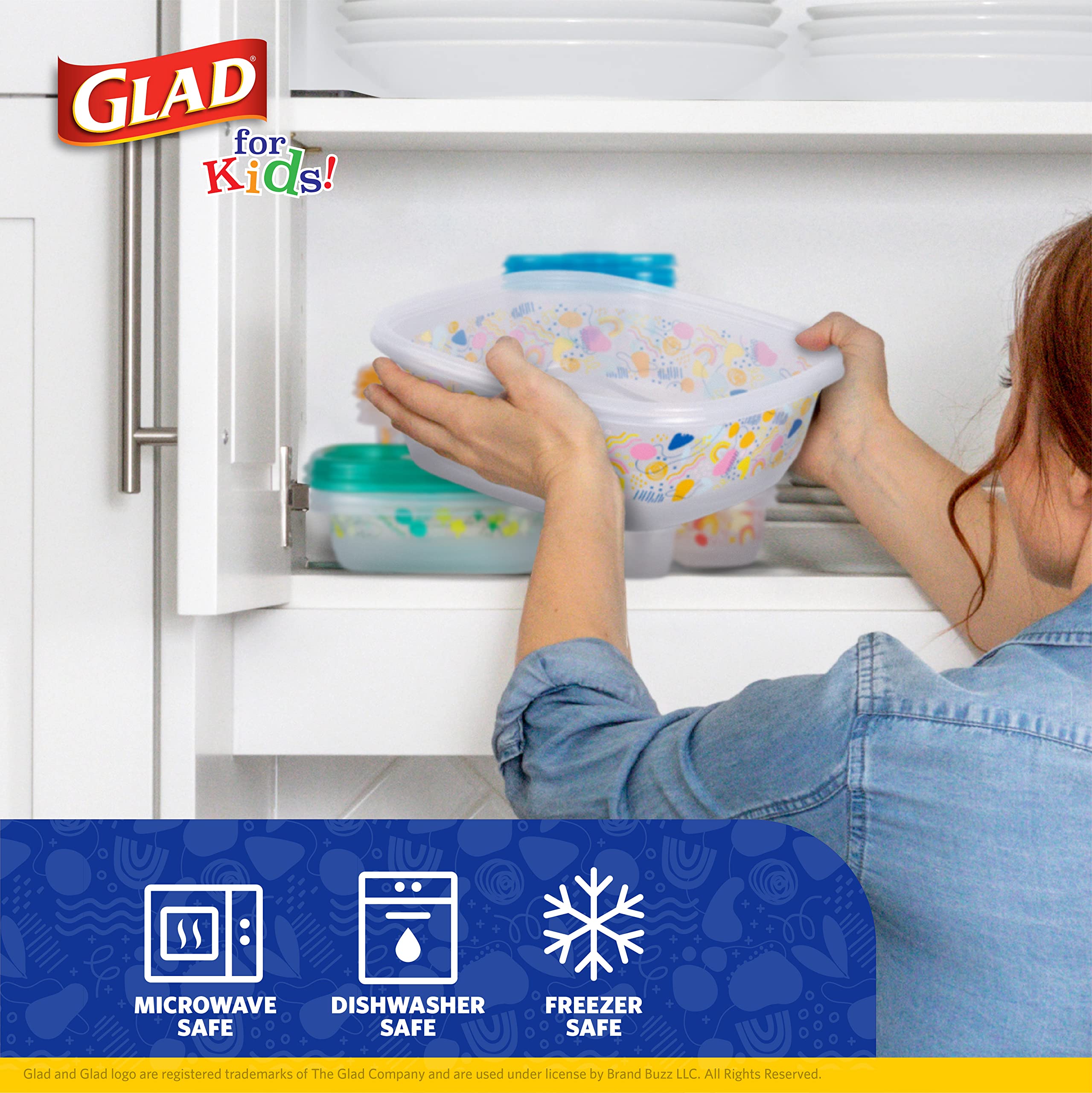 Foto 3 pulgar | Contenedores De Almacenamiento De Alimentos Glad Gladware Kids, Juego De 26 Piezas - Venta Internacional.