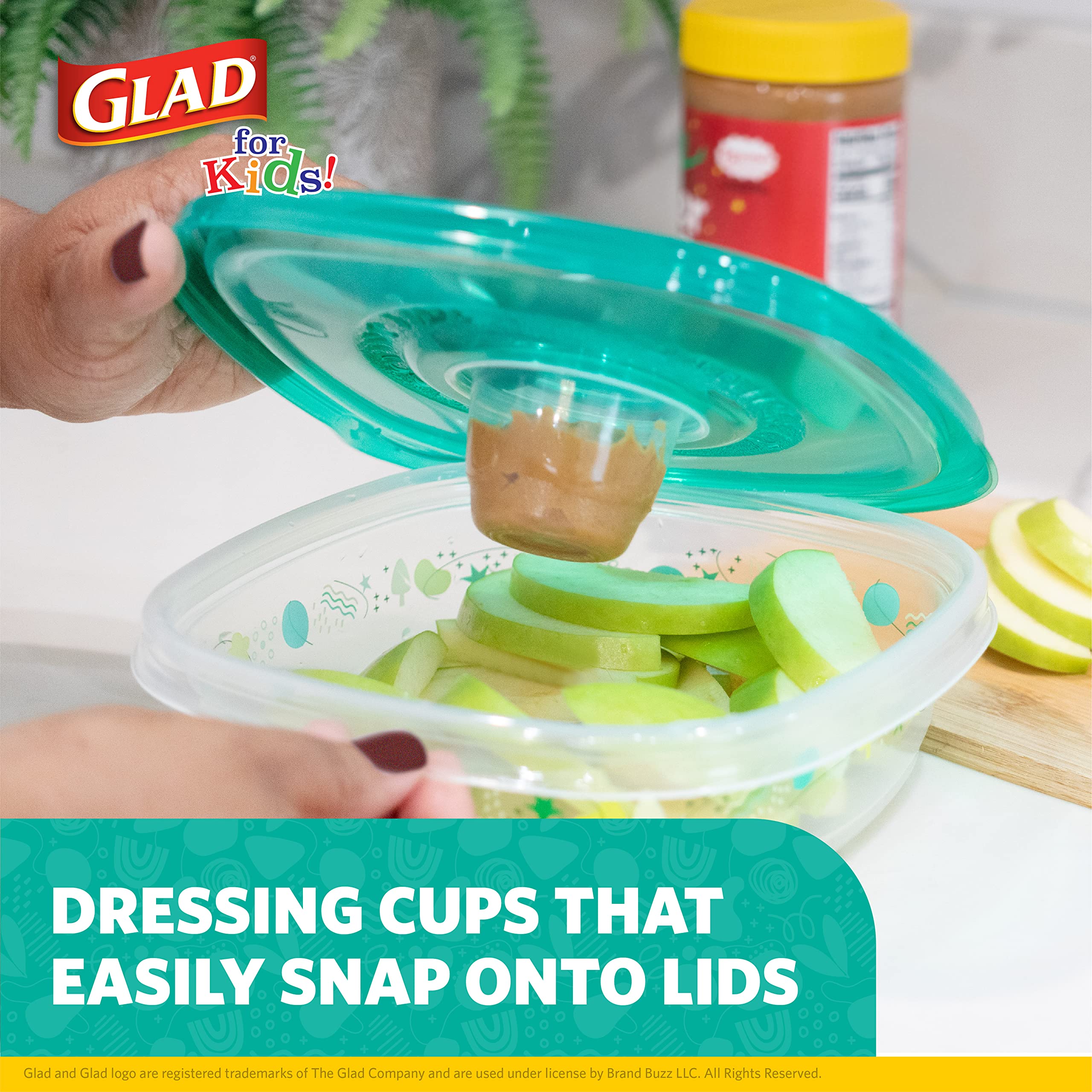 Foto 4 | Contenedores De Almacenamiento De Alimentos Glad Gladware Kids, Juego De 26 Piezas - Venta Internacional.