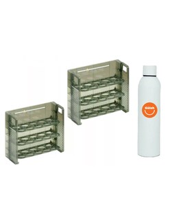 Foto 1 | Organizador De Huevos De 3 Niveles Para 60 Huevos,2pz + Termo Güish Gratis