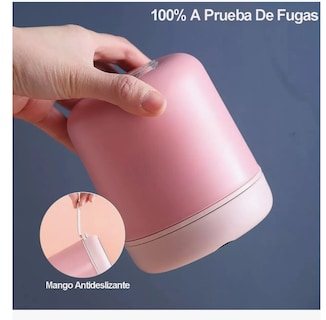 Foto 4 | Lonchera Xtellar Termica Acero Inoxidable De 530ml Incluye Cuchara Color Rosa