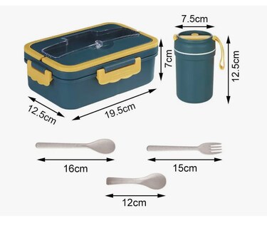 Foto 2 | Set Xtellar 5 Kit Lonchera Con Topper Para Lunch Y Sopa, Fiambrera