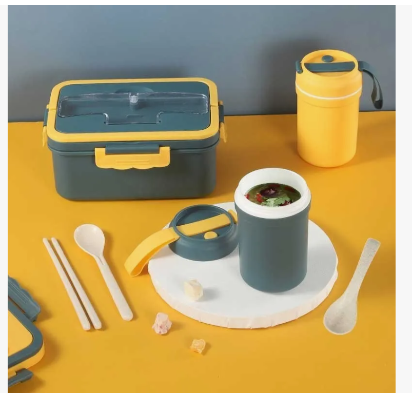 Foto 4 pulgar | Set Xtellar 5 Kit Lonchera Con Topper Para Lunch Y Sopa, Fiambrera