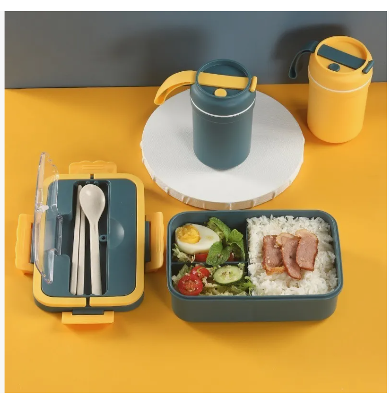 Foto 6 pulgar | Set Xtellar 5 Kit Lonchera Con Topper Para Lunch Y Sopa, Fiambrera