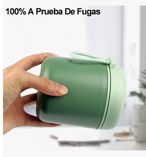 Foto 4 | Lonchera Xtellar Termica Acero Inoxidable De 530ml Incluye Cuchara Color Verde