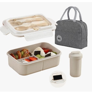 Foto 1 | Fiambrera Xtellar Loncheras Escolares Fiambrera Bolsa Termica Tazas
