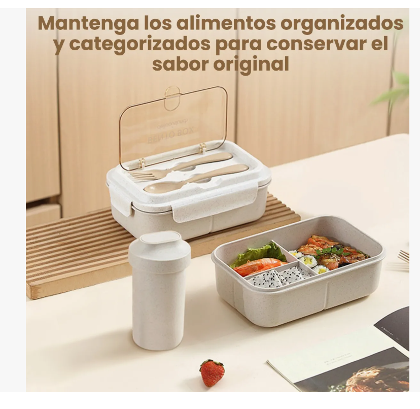 Foto 3 pulgar | Fiambrera Xtellar Loncheras Escolares Fiambrera Bolsa Termica Tazas
