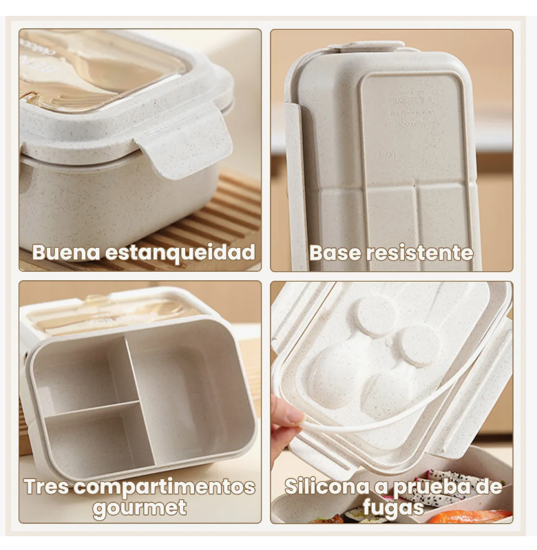 Foto 5 | Fiambrera Xtellar Loncheras Escolares Fiambrera Bolsa Termica Tazas