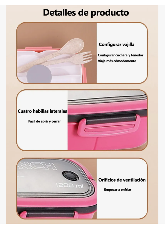 Foto 5 | Lonchera Xtellar Rosa