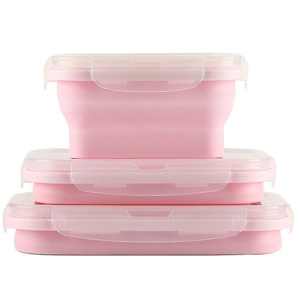 Foto 3 pulgar | Contenedores De Almacenamiento Domésticos Huoguo Silicona Plegables 3 P - Venta Internacional.