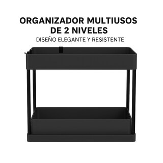 Foto 3 | Organizador Cocina Acero Jauz Color Negro