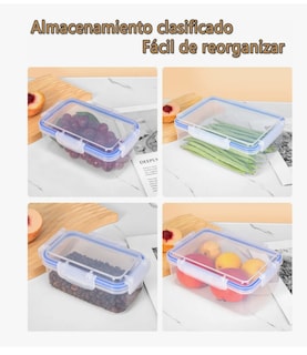 Foto 3 | Contenedores Xtellar De Almacenamiento Hermético De Cocina, 8 Piezas