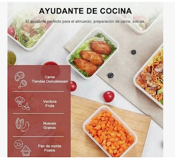 Foto 5 | Contenedores Xtellar De Almacenamiento Hermético De Cocina, 8 Piezas