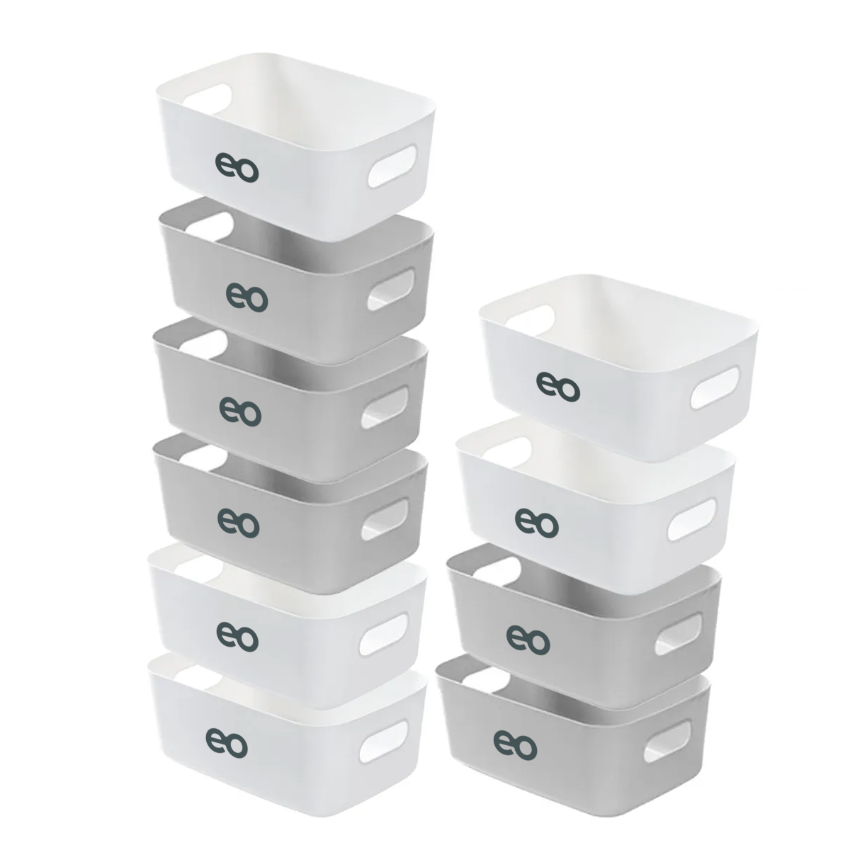 Foto 2 pulgar | Caja Organizador Cesto Almacenamiento Multiusos 10pzs Eo Safe Imports Esi-19219 Multicolor