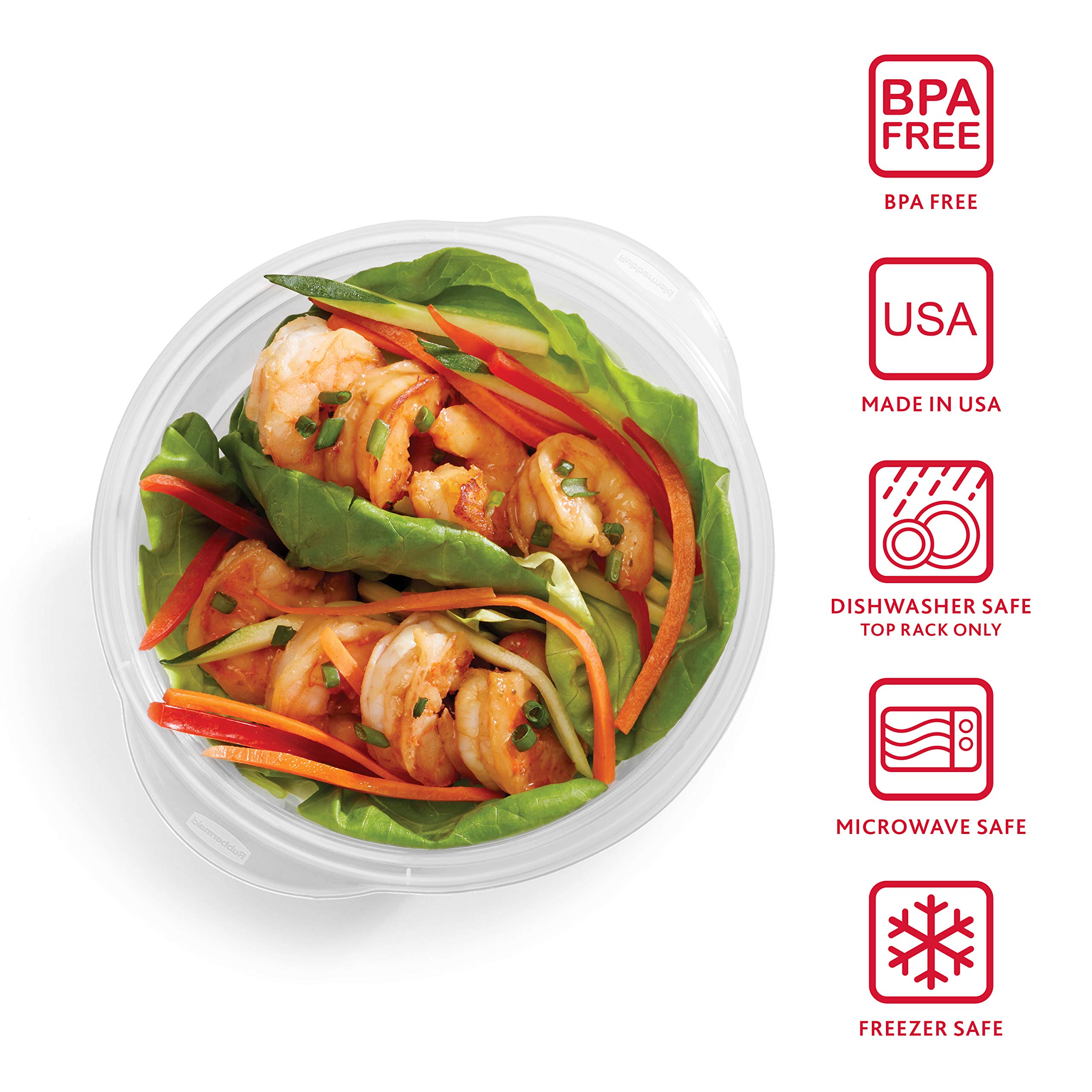 Foto 2 | Recipientes Rubbermaid Takealongs Para Almacenar Alimentos, Juego De 26 - Venta Internacional.