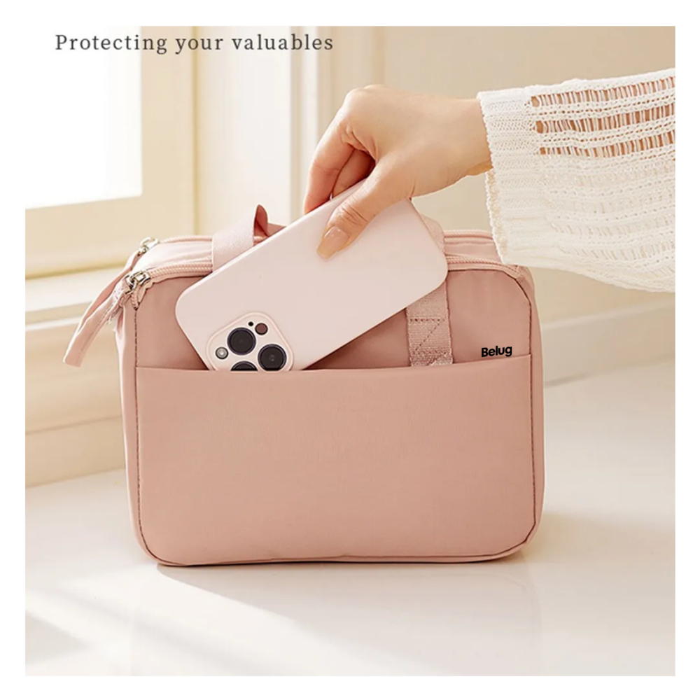 Foto 2 | Lonchera  Térmica Para Dama Bolsa De Almuerzo Belug,  Rosa