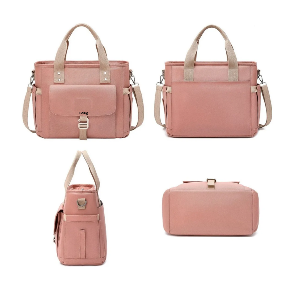 Foto 5 | Bolsa Lonchera Térmica Rosa Bolsa De Almuerzo Belug
