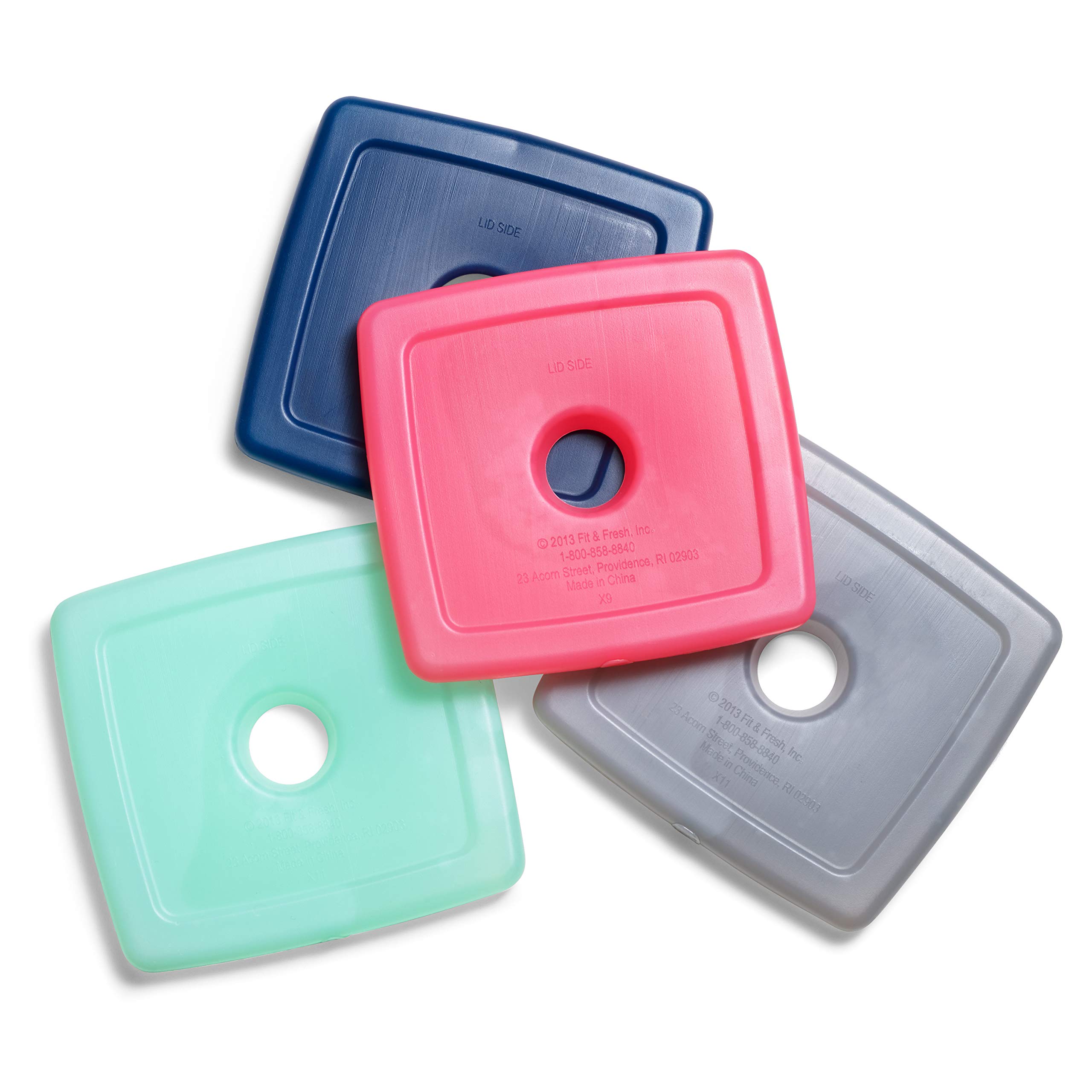 Foto 3 | Enfriadores Ice Packs Fit & Fresh Cool, Paquete De 4, Delgados Y Reutilizables - Venta Internacional.