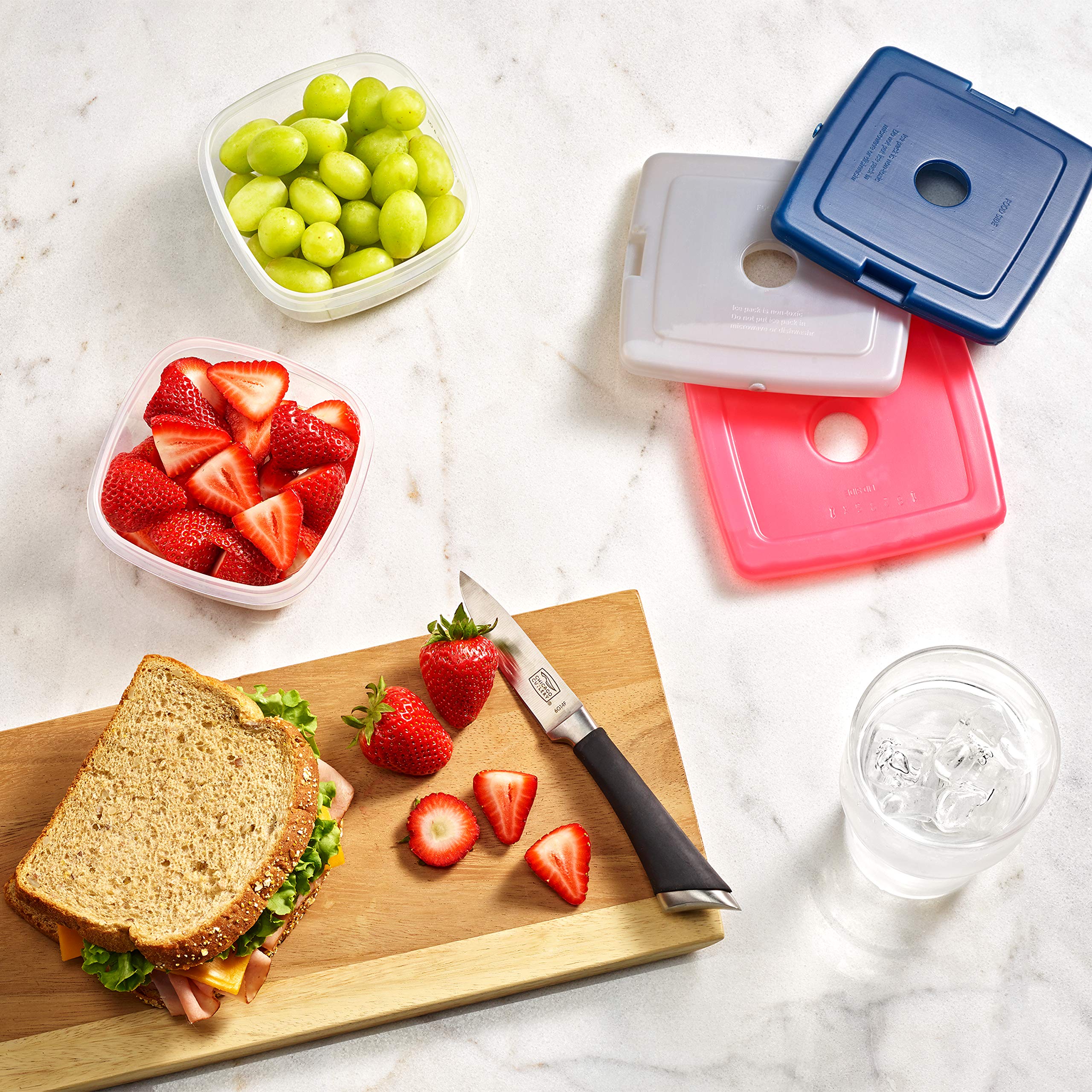 Foto 4 | Enfriadores Ice Packs Fit & Fresh Cool, Paquete De 4, Delgados Y Reutilizables - Venta Internacional.