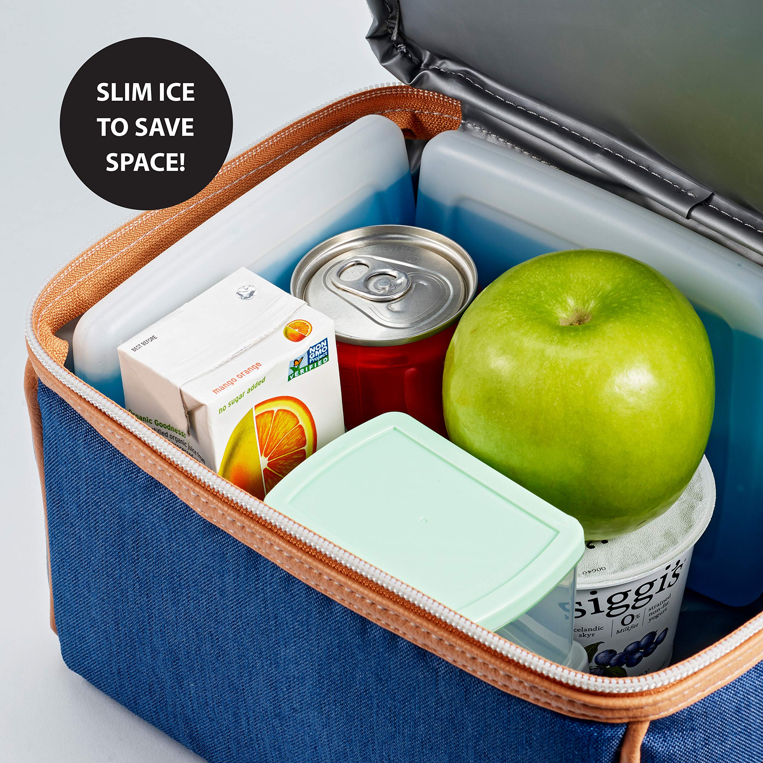 Foto 6 | Enfriadores Ice Packs Fit & Fresh Cool, Paquete De 4, Delgados Y Reutilizables - Venta Internacional.