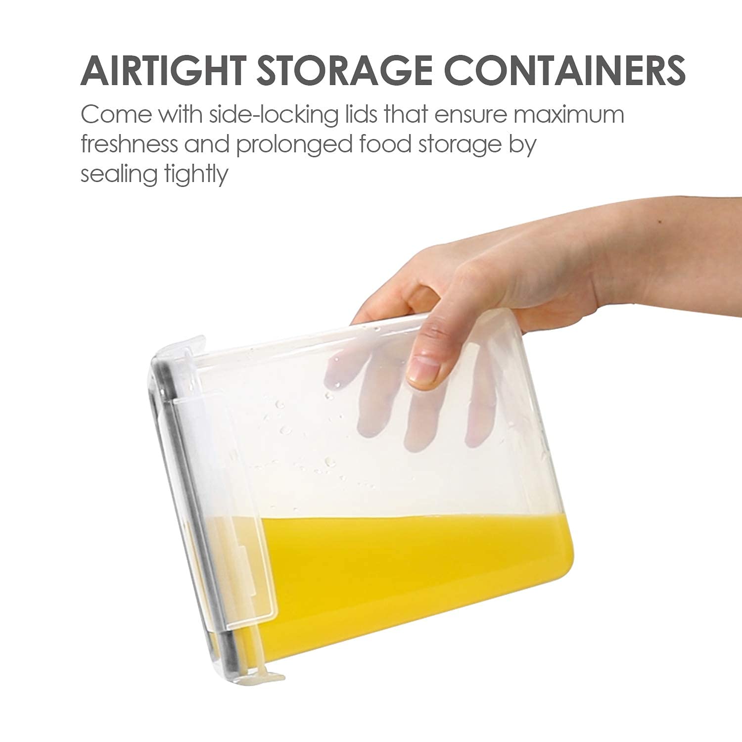 Foto 4 pulgar | Juego De Recipientes De Almacenamiento De Alimentos Vtopmart De 32 Piezas De Plástico Sin Bpa - Venta Internacional.