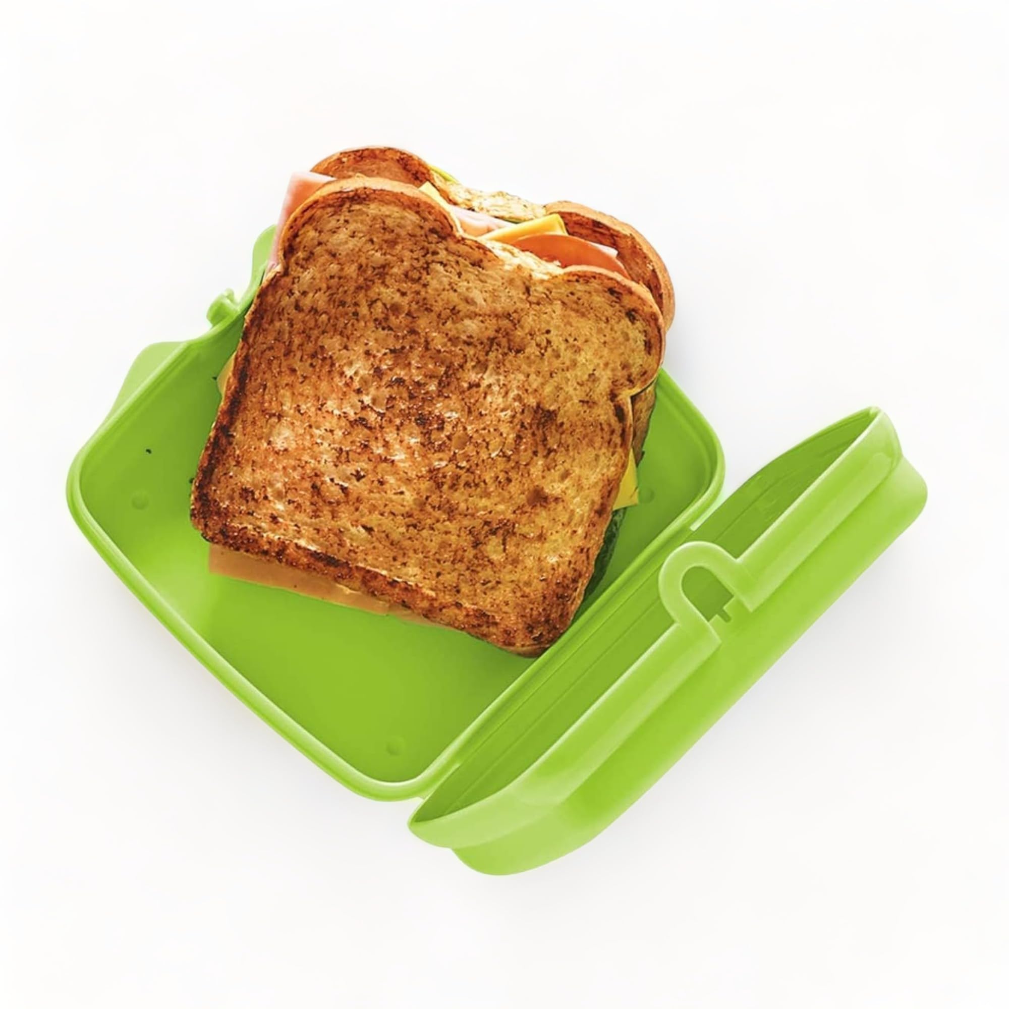 Foto 3 pulgar | Sandwich Keeper Tupperware, Juego De 2 Unidades, Color Verde Claro - Venta Internacional.