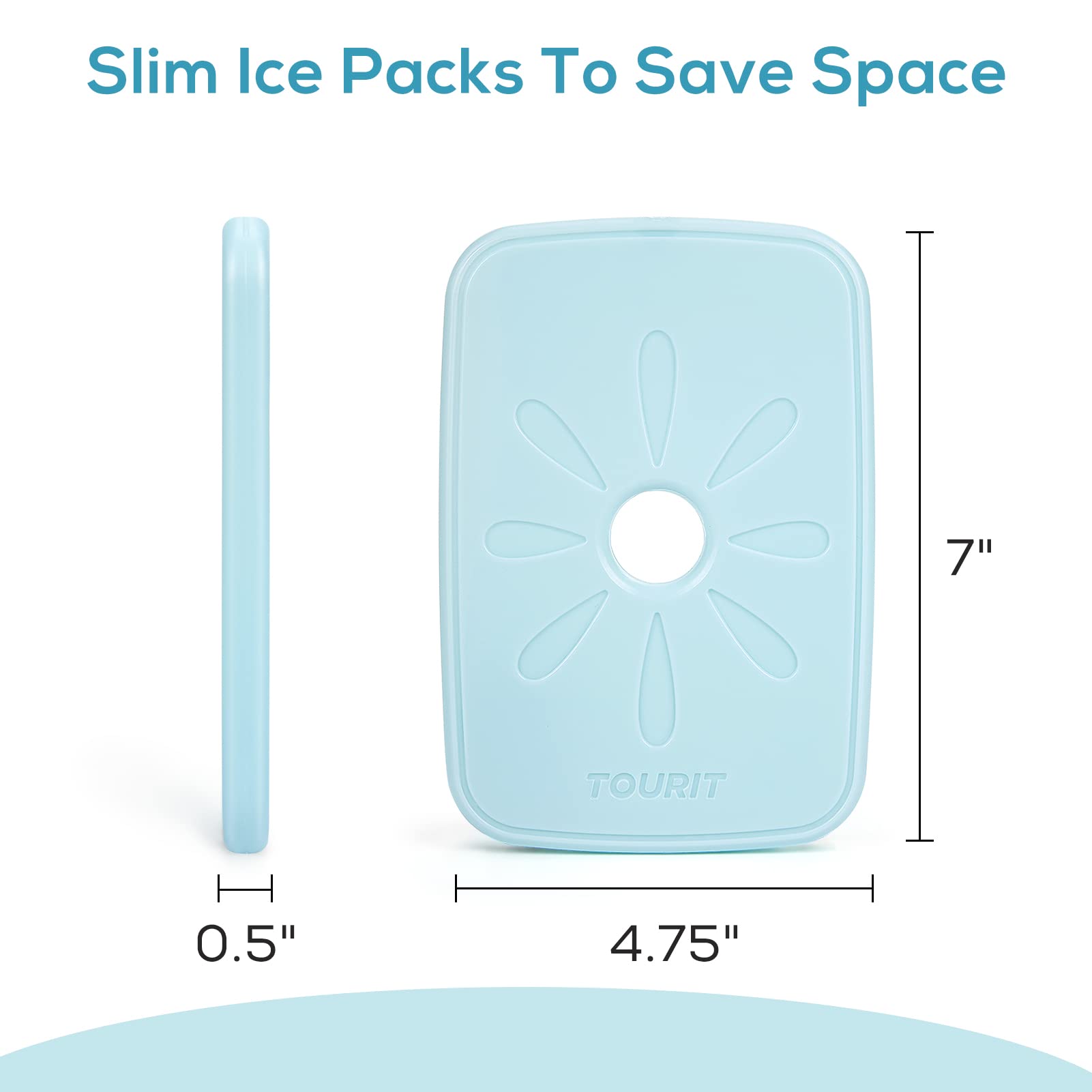 Foto 3 pulgar | Paquetes De Hielo Tourit Para Loncheras, Bolsas Y Refrigeradores - Venta Internacional.