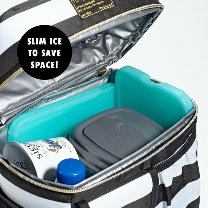 Foto 7 pulgar | Enfriadores Ice Packs Fit + Fresh Cool, Reutilizables, Xl, Delgados, 8 Unidades, Color Verde - Venta Internacional.