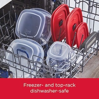 Foto 6 | Set De Almacenamiento De Alimentos Rubbermaid, 16 Piezas, Plástico Sin Bpa, Rojo - Venta Internacional.