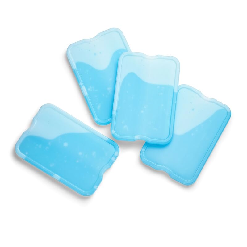 Foto 4 pulgar | Enfriadores Ice Packs Fit + Fresh Cool, Reutilizables, Xl, Paquete De 8 Unidades, Azul Transparente - Venta Internacio
