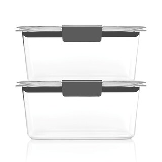 Foto 2 | Contenedores De Almacenamiento De Alimentos Rubbermaid Brilliance 1.1 L (2 X 550 Ml) - Venta Internacional.
