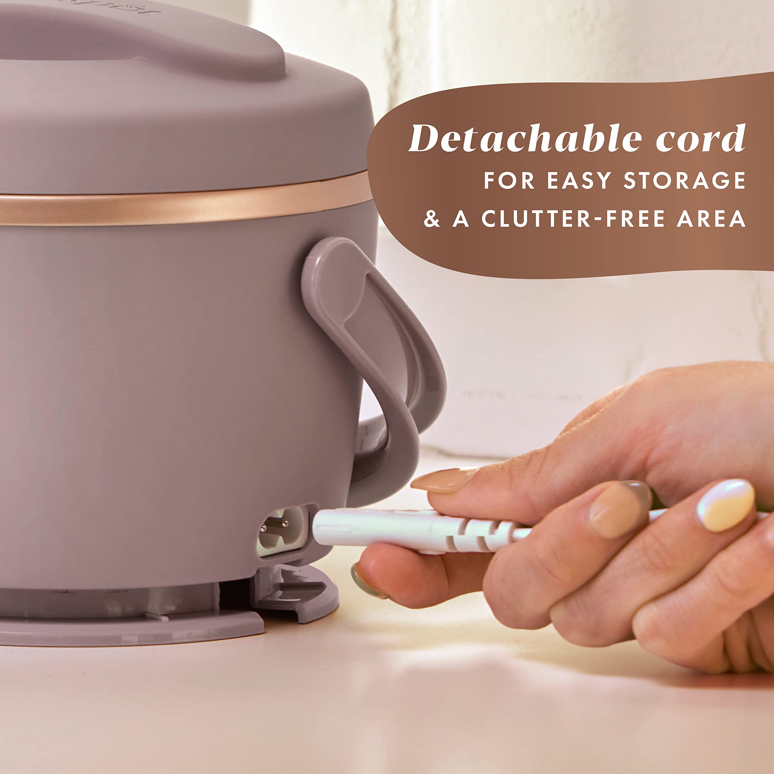 Foto 4 pulgar | Fiambrera Eléctrica Crock-pot, 600 Ml, Portátil, Para Calentar Alimentos, Color Rosa - Venta Internacional.