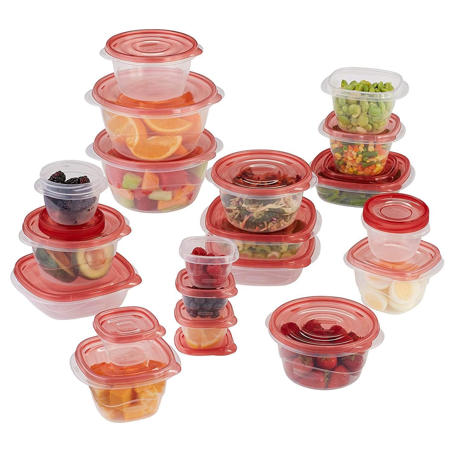 Foto 4 pulgar | Recipientes Rubbermaid Takealongs Para Almacenar Alimentos, Juego De 40 Piezas - Venta Internacional.