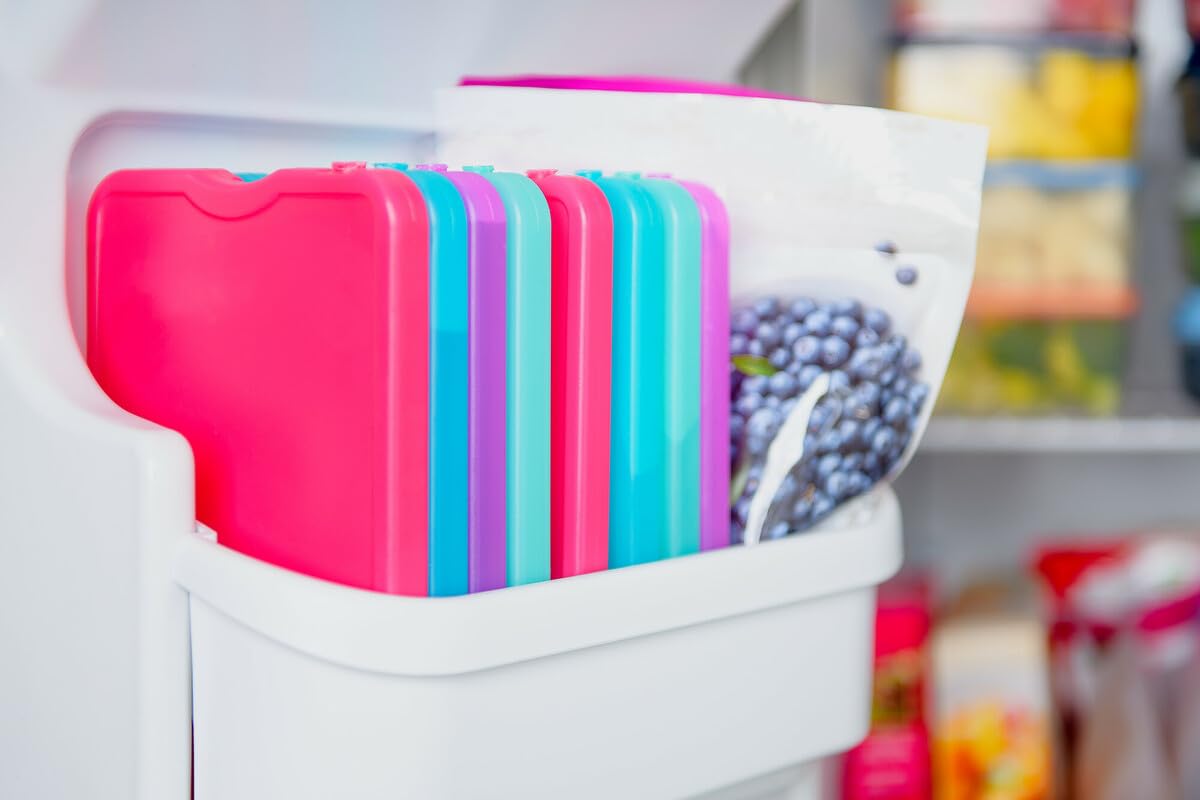 Foto 6 | Enfriadores Ice Packs Fit + Fresh Cool Reutilizables Xl, Paquete De 8 Unidades, Multicolor - Venta Internacional.