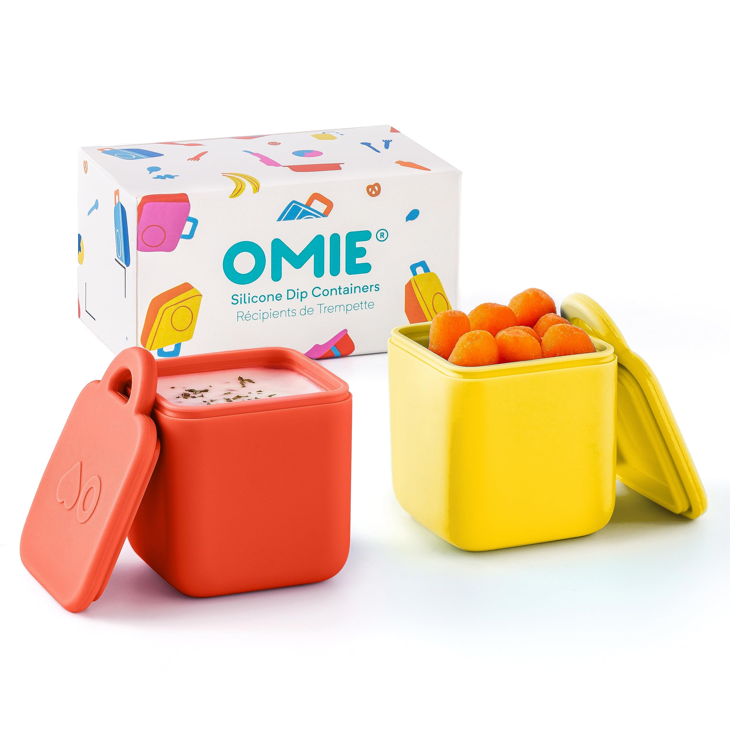 Foto 2 pulgar | Recipientes Omiebox A Prueba De Fugas, 120 Ml (paquete De 2), Aptos Para Alimentos - Venta Internacional.