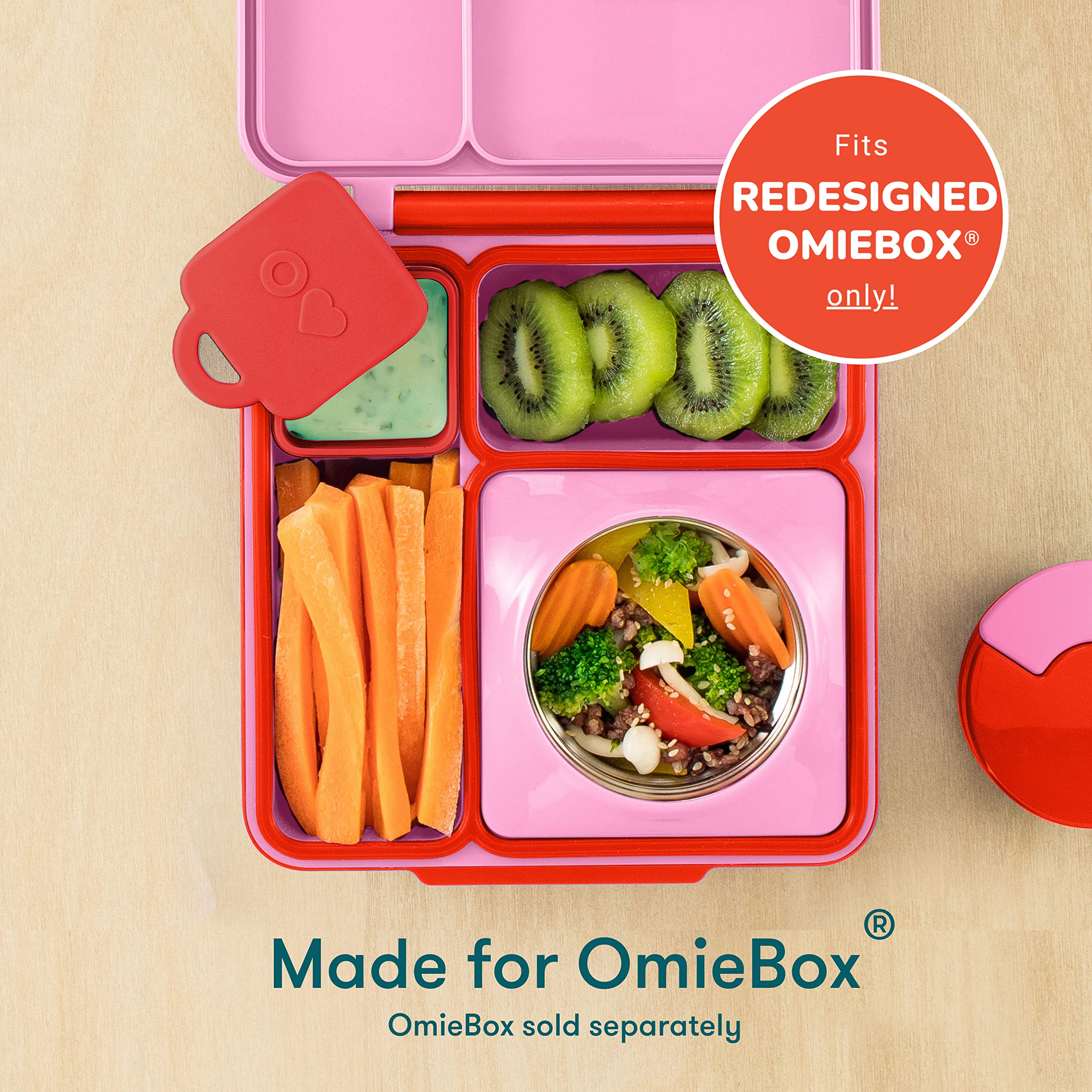 Foto 5 pulgar | Recipientes Omiebox A Prueba De Fugas, 120 Ml (paquete De 2), Aptos Para Alimentos - Venta Internacional.