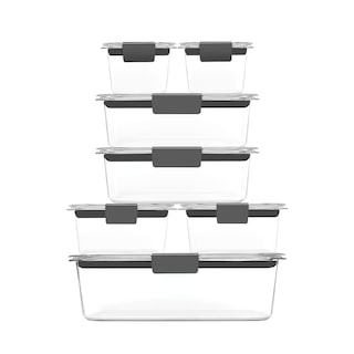 Foto 2 | Recipientes De Almacenamiento De Alimentos Rubbermaid Brilliance Sin Bpa - Venta Internacional.