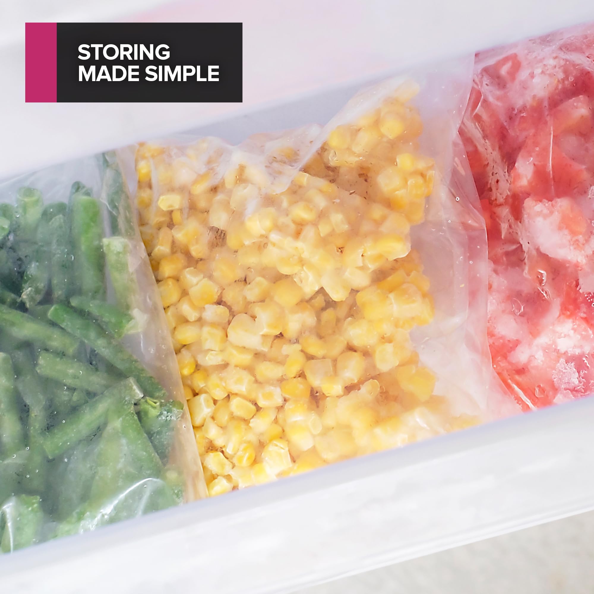 Foto 7 pulgar | Bolsas Para Congelador Stock Your Home De 2 Galones X 40 Con Caja Dispensadora - Venta Internacional.