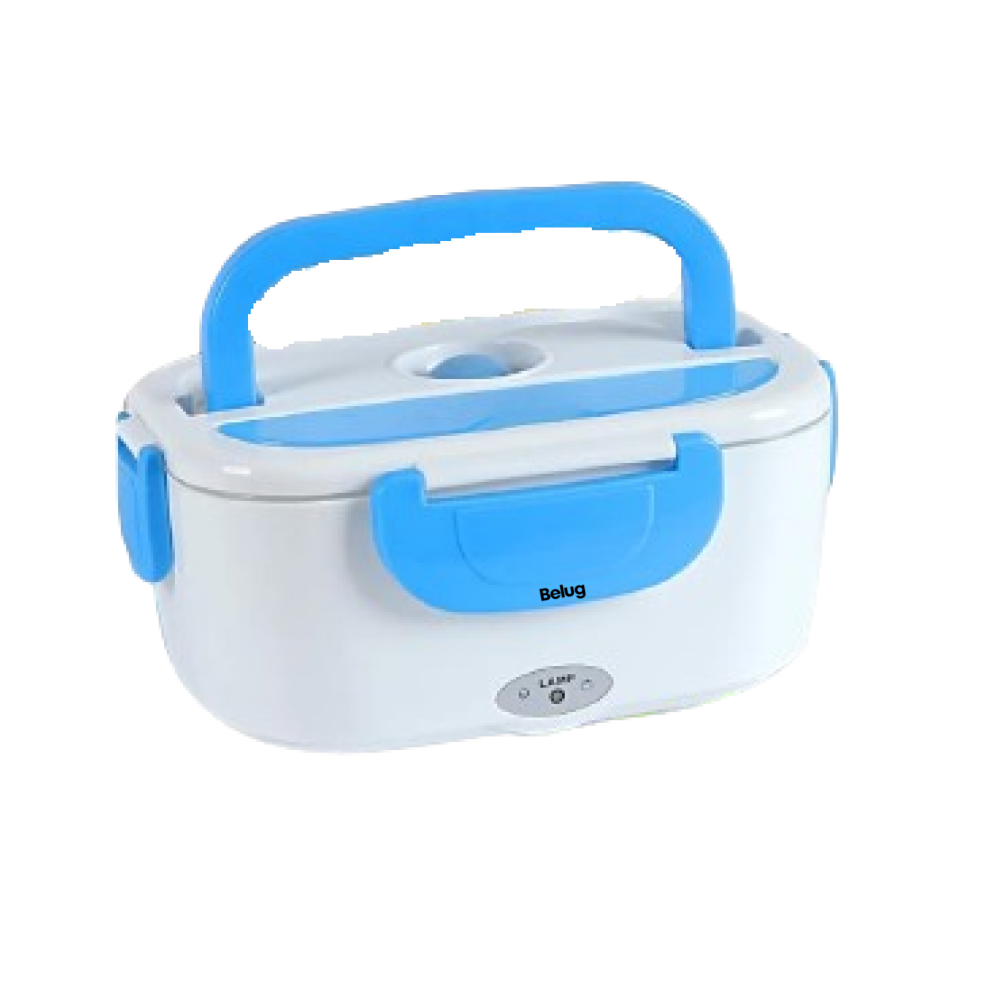 Foto 1 | Lonchera Eléctrica C/calentador Con Bolso Belug  Blanco Con Azul