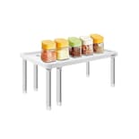 Repisa Apilable Cocina Estantería Extensible Lab.g Blanco