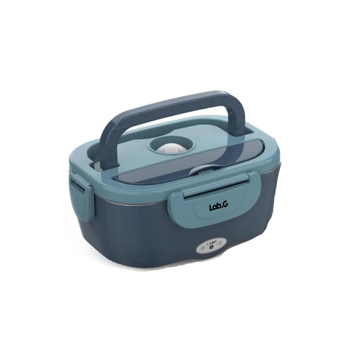 Lonchera Eléctrica Y Portátil C/calentador De Alimentos 1.5 L Lab.g Verde