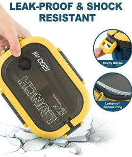 Foto 2 | Xtellar Fiambrera Premium De Doble Capa Y Compartimentos Versátiles Para Alimentos