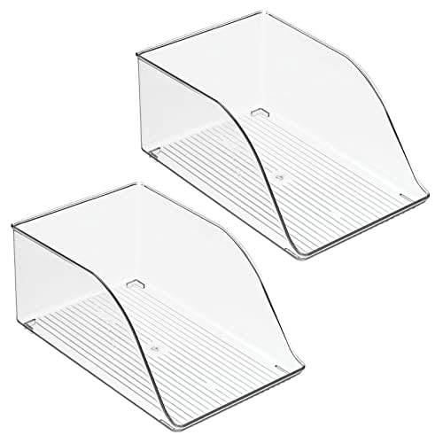 Foto 1 | Bidón De Almacenamiento Mdesign Para Botellas De Agua Apilables  2 Unidades  Transparente - Venta Internacional.