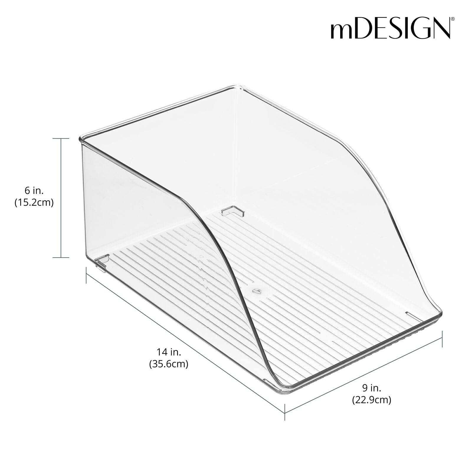 Foto 2 | Bidón De Almacenamiento Mdesign Para Botellas De Agua Apilables  2 Unidades  Transparente - Venta Internacional.
