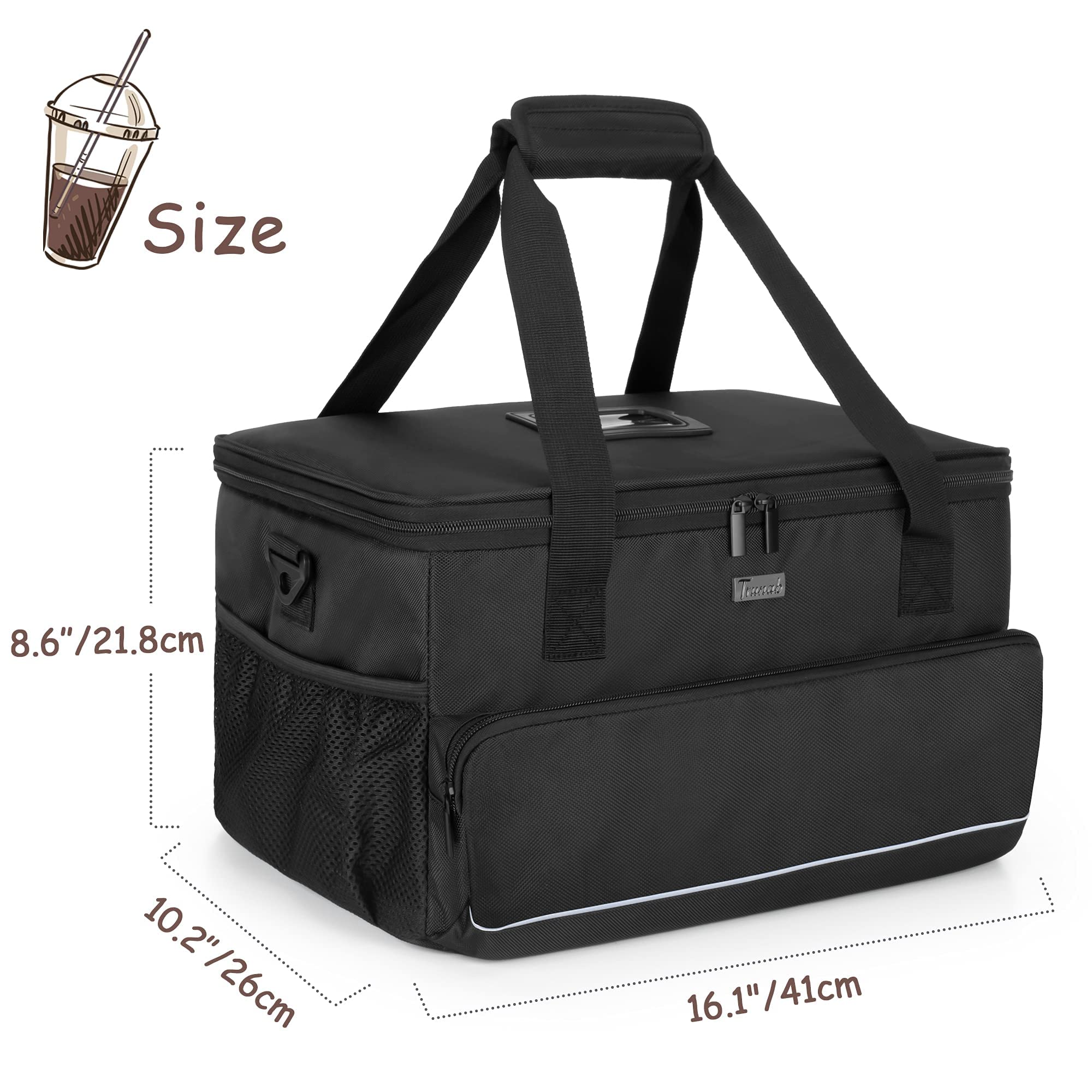 Foto 8 pulgar | Portabebidas Trunab Reutilizable Para 8 Tazas Con Separadores Ajustables - Venta Internacional.