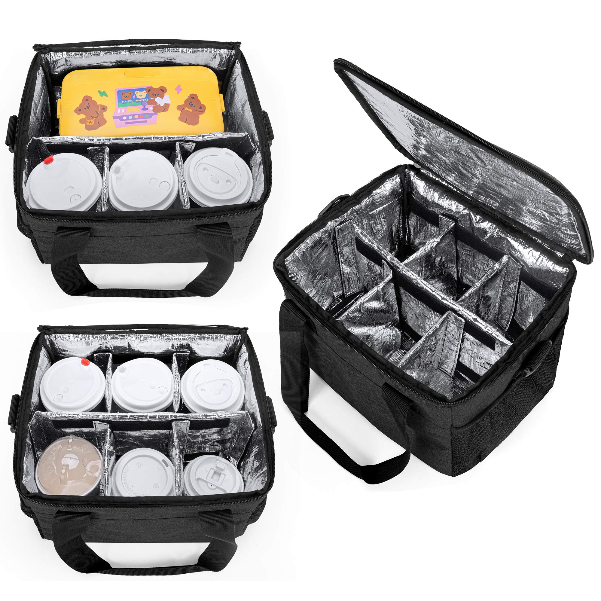 Foto 2 | Portabebidas Trunab  Reutilizable  6 Tazas  Aislante Y Correa - Venta Internacional.