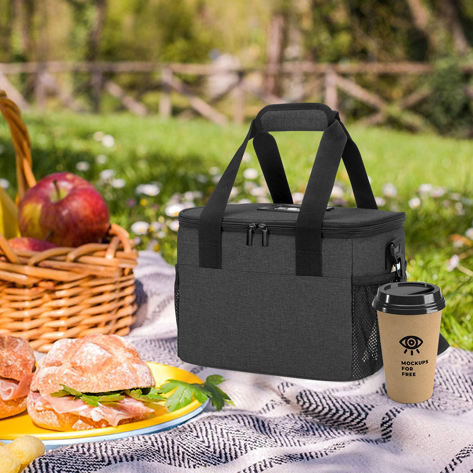 Foto 5 | Portabebidas Trunab  Reutilizable  6 Tazas  Aislante Y Correa - Venta Internacional.