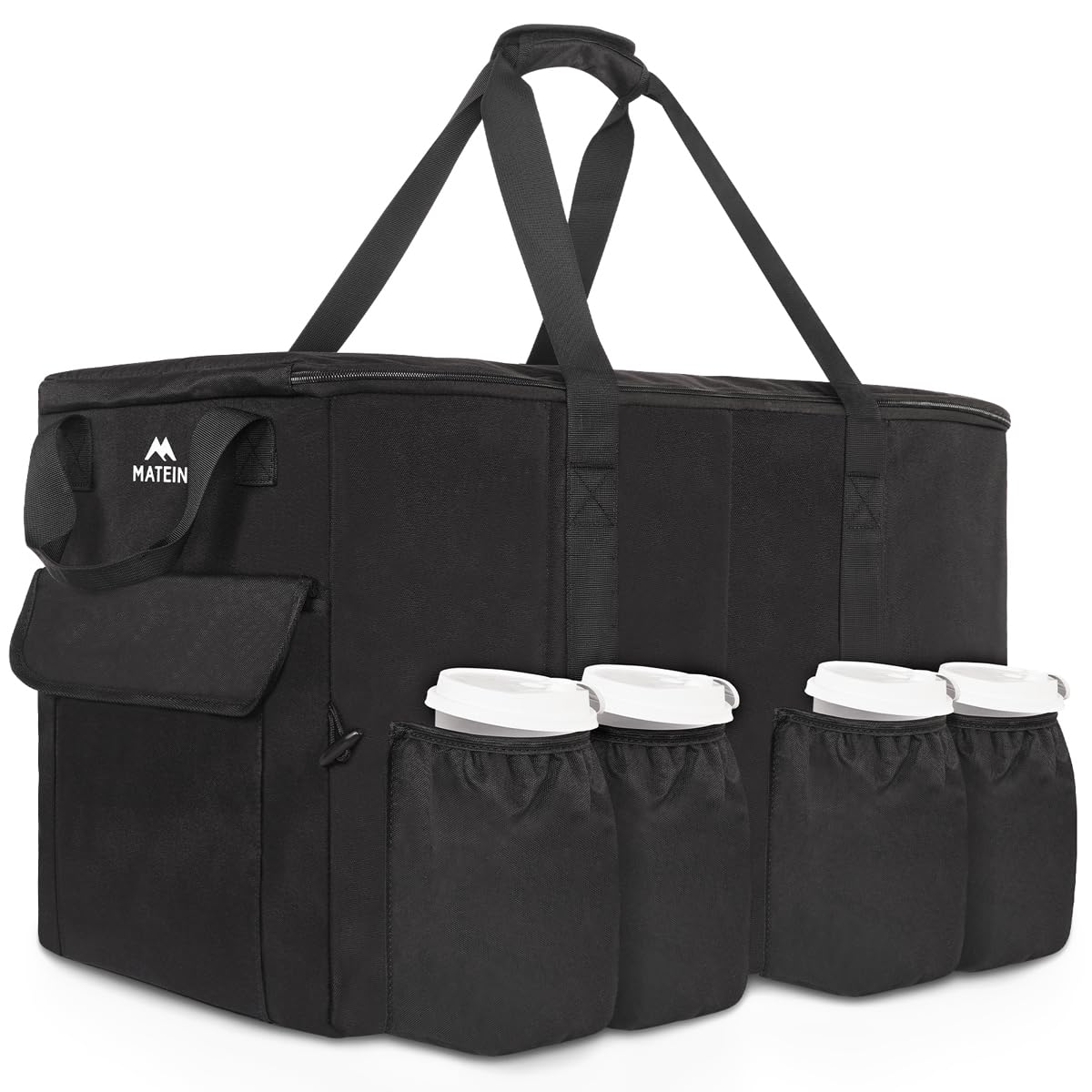 Foto 1 | Bolsa De Entrega De Alimentos Matein Xxl 68l  Resistente Al Agua  Negra - Venta Internacional.