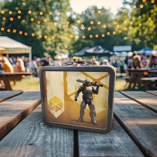 Foto 4 | Lunchbox The Coop Destiny Titan Guardian En Lata Coleccionable - Venta Internacional.